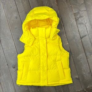 lululemon athletica Yellow Wunder Puff Vest